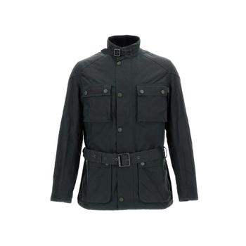 26 FW 바버 블랙웰 벨트 재킷 MWX0928SG51 TP443608243