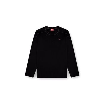 디젤 T 크라오어 롱슬리브 티셔츠 블랙 A19464 0NIAX 9XX 151207347