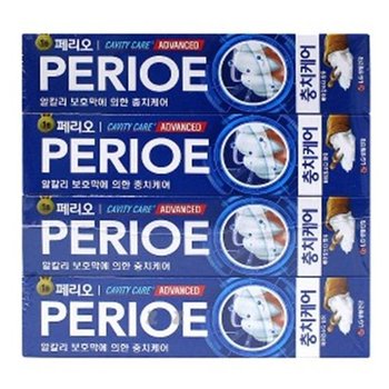 샤인빈 캐비티케어 알파치약 150gX4개입  치약 치약세트 치약선물 양치습관 양치관리