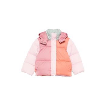 [해외] 스텔라 맥카트니 DOWN JACKET WITH HOOD AND CONTRAST PANELS rosa e viola TX2A87/Z3291