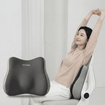 다크그레이 FJ35DU74 <b>허리</b> 등받이쿠션 <b>의자</b> 베개 요추 등쿠션 받침대 사무실차량