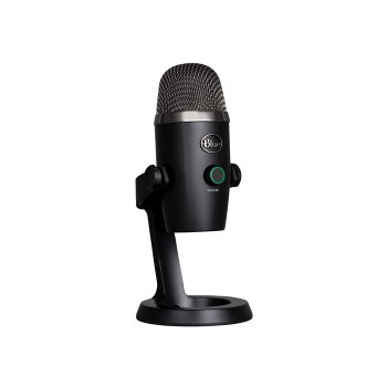 [해외] 로지쿨 블루 예티 나노 BM300BK USB 게이밍 마이크 블랙