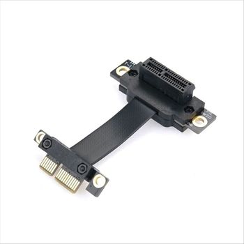 PCI GH51SX25 Express 연장 아답터 케이블 1x PCI-E M F 꺾임