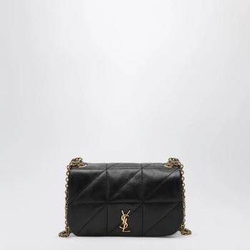 SAINT LAURENT Jamie 4 3 mini quilted leather shoulder bag in black 806025AAB32/XM_YSL-1000