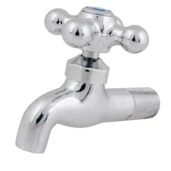 십자 수도꼭지 왕분리형 냉수용 부엌 수리 캠핑장 세탁기 커플링 교체용수전 베란다 수도