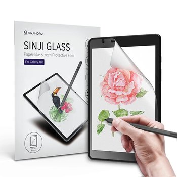 갤럭시 탭 A8.0 with S Pen 저반사 드로잉 종이질감 강화유리 액정보호필름