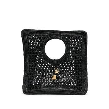 26SS 자크뮈스 스피아자 스몰 스퀘어 BAW00421AW00513 990 BLACK DOM