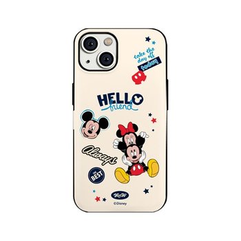 디즈니 미키마우스 마그네틱 카드 수납 자석 도어 케이스 베스트