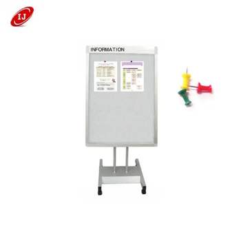 스탠드게시판 AM12VM97 DS 1700 Light grey 450x780 압핀꽂이식