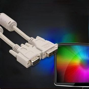 변환 2M Dvi RGB 모니터 케이블 2m케이블 dvitorgb 모니터케이블 오디오케이블 통합케이블