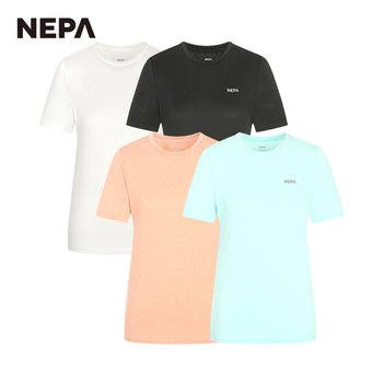 여성 벨로스타 반팔 라운드 티셔츠 7J45320_P339374980