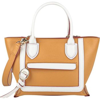 롱샴 핸드백 토트백 쇼퍼백 용산 10103 HCT 389 탑핸들백 S 화이트 옐로우 367171