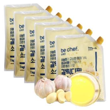 동원 갈릭디핑소스-골드-1박스(1kgx6개) 피자소스 업소전문용 (S50769505)