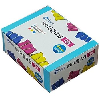 [VCMQ9AXW]서류집게 더블크립 피스코리아 대형 41mm 30개입