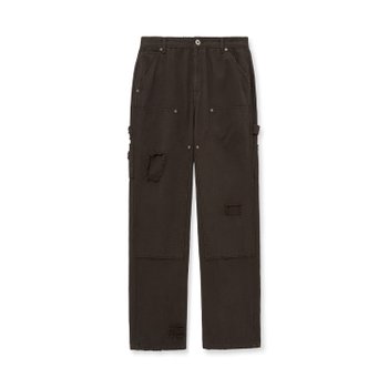 마뗑킴 남성 루즈핏 스트레이트 팬츠 MK259ODN545HBR