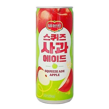 델몬트 스퀴즈 사과에이드 240ml x 60캔 / 캔음료