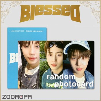 [A 포토카드/랜덤] 하성운 HA SUNG WOON Blessed (정품/애플뮤직)