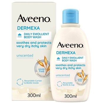 [해외] 아비노 더멕사 데일리 이몰리언트 바디 워시 Aveeno Dermexa Emollient Body Wash 300ml 2개