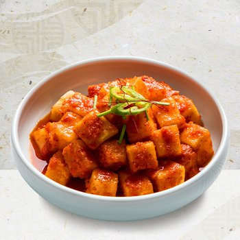 국민쿡 남도일품 깍두기 1kg,3kg,5kg 원산지:국산(전라남도)
