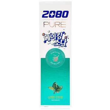 2080 베이킹소다 퓨어치약 클린민트 120g X 3개