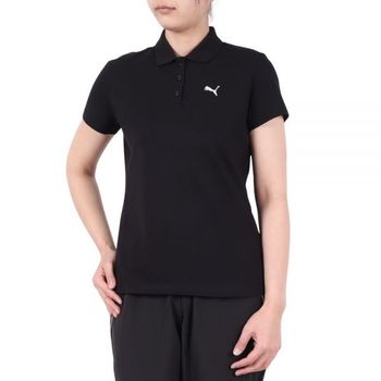 푸마 우먼 ESS 로고 폴로셔츠 카라티 687615 01 BLK -블랙 447860