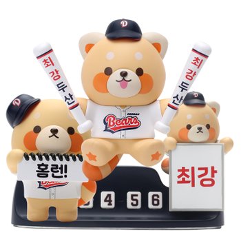 [오늘출발]KBO 최강레시2 두산베어스 차량용방향제 모니터방향제 주차번호판