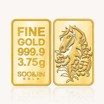 말 골드바 24K 순금 3.75g