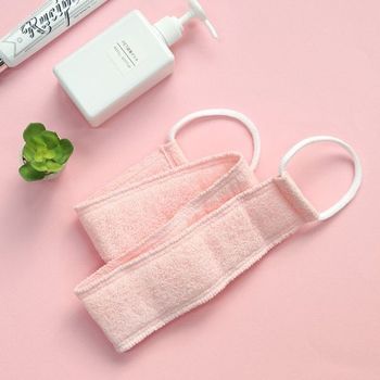 일본생산 TMDB2887 샤워 스폰지 싱글라이프 셀프등밀이 스트랩