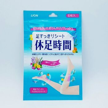 6입 휴족시간 통증패치 일본 발바닥 종아리 완화