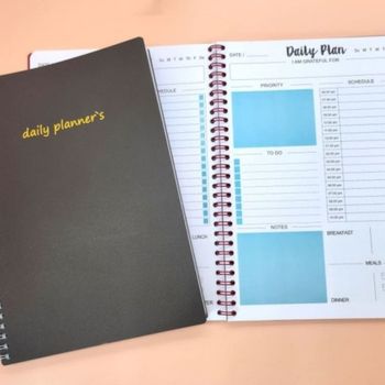 깔끔한 빈티지 스케쥴러 브라운 독서노트 모던한다이어리모음 유용한 실용적 빈티지