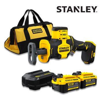 스탠리 SBR305M2S 20V MAX 컴팩 컷쏘 4.0Ah 배터리2개