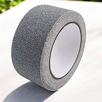 계단 논슬립 패드 테이프 부착용 5cmX5M 실외 데크길 공장 비오는날안전 거친미끄럼방지 경사로