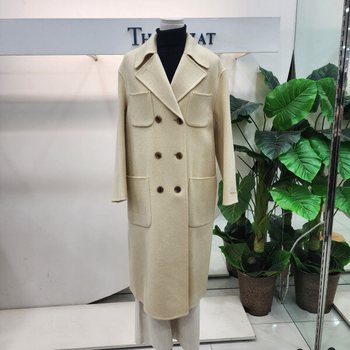 H라인 울 더블 브레스트 코트IMAP0CT52