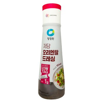 청정원 저당 오리엔탈 드레싱 310g X 4개 / 셀러드 소스