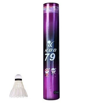 KBB 배드민턴 셔틀콕 KBB79 12개입 x 1타 배드민턴공 동호회셔틀콕 학교체육 거위깃털 운동