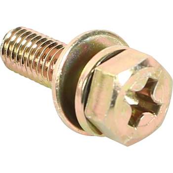 신진화스너 322MWC26 육각머리 십자 샘스볼트(2장) M8x12 (1봉 200EA) HEX +S.P/W