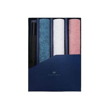 송월 타올우산 4매 선물세트 180g 코마40수3+2단완벽무지1 쇼핑백 미포함 _P347426516