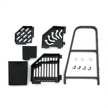 식기건조대 IAMD7147 3단 검정 싱크대선반 물빠짐 코너