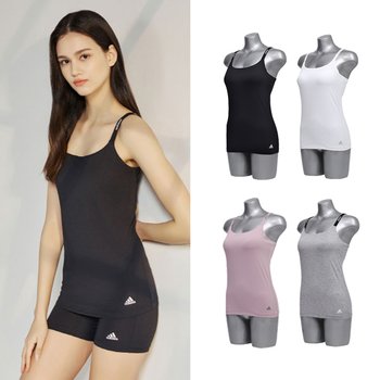 [7%쿠폰적용가: 9,486원](아디다스) 여성 에어로레디 볼륨 소프트핏 브라탑 끈형 1종 택일