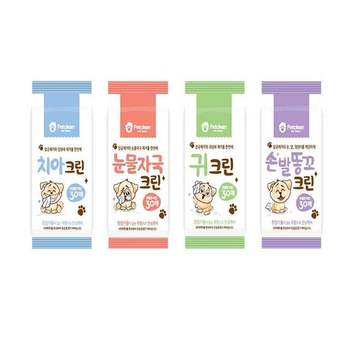 펫크린 반려동물 물티슈30매(14개)한박스