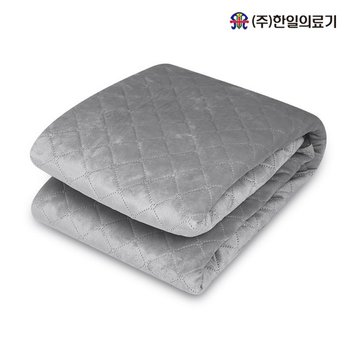 국산 카본 탄소 전기요 전기매트 극세사 그레이 더블