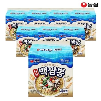 농심 사천 백짬뽕 94g x 32봉_