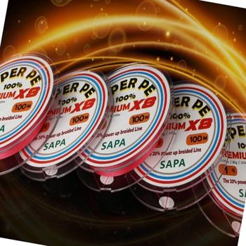 낚시줄 8합 핑크 1.0호 100M 연결줄 가자미 낚시용줄 스포츠/레저