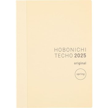 [해외] ほぼ일 수첩 2025 오리지널(A6) [A6/1일 1페이지/4월/월요일 시작]