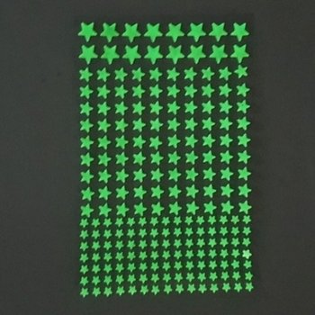 3D 별스티커 야광스타스티커 야광 입체 진그린 (WFI8RW9)