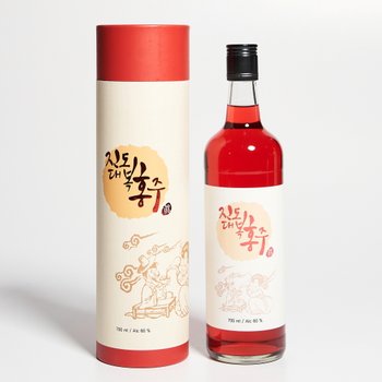 [오늘출발] 진도홍주 대복 진 11호 60도 700ml 지초주 (케이스, 쇼핑백 포함)