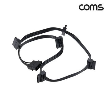 ( )IDE to SATA 전원 5분배 젠더 케이블 확장 스플리터 NC045