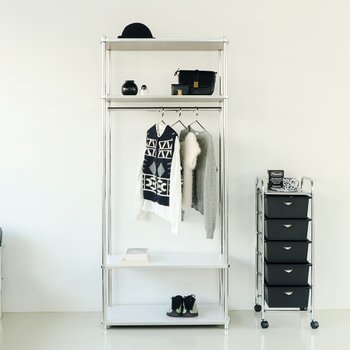 상도가구  어반크롬 프레아 드레스룸 시스템 행거 800