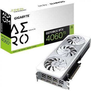 [해외] 영국 기가바이트 그래픽카드 GIGABYTE GeForce RTX 4060 TI AERO OC 8GB Graphics Card - GDDR6