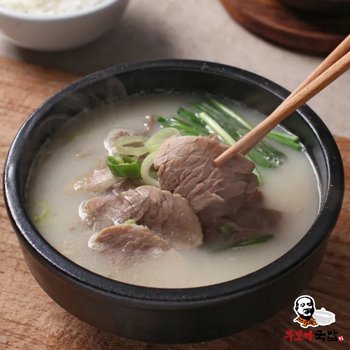 I[무보까국밥] 국내산 한우사골 한돈 돼지국밥 600g x 3팩, 부산맛집